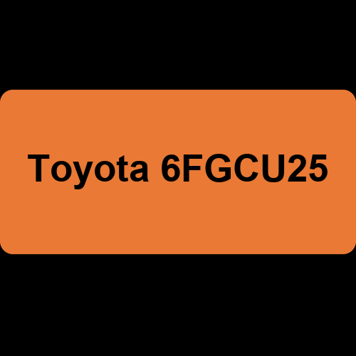 Toyota 6FGCU25